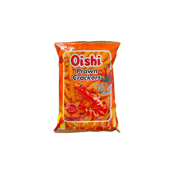 Oishi Prawn Cracker Sweet & Extra Hot 90g
