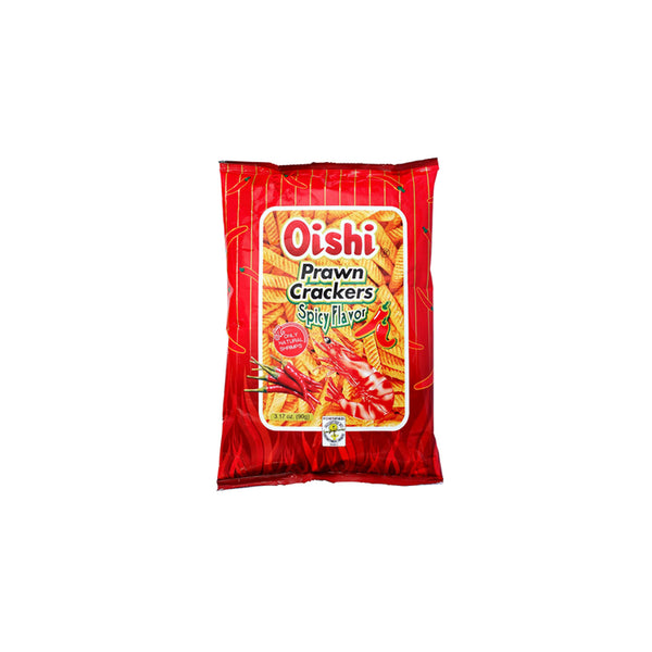 Oishi Prawn Cracker Hot & Spicy 90g