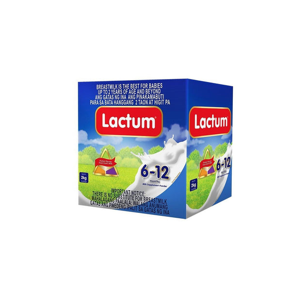 Lactum 6-12 Months Powdered Plain 2kg