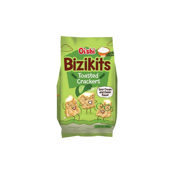 Oishi Bizikits Toasted Crackers Original 48g