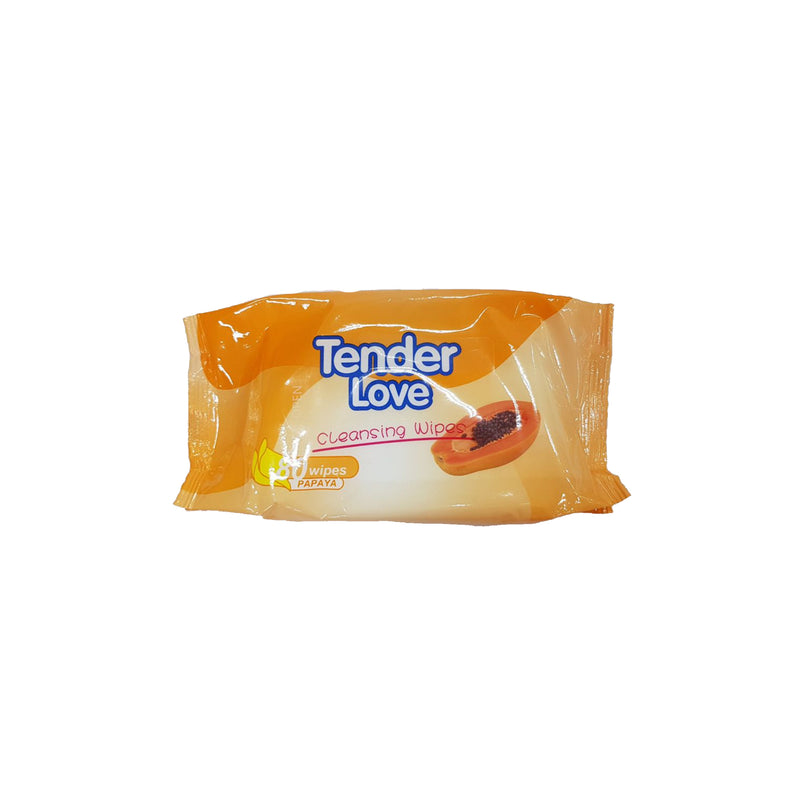 Tender Love  Baby Wipes  Cleansing Papaya 80's