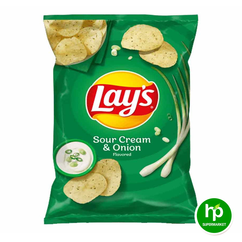 Lay's Sour Cream & Onion Potato Chips 50g
