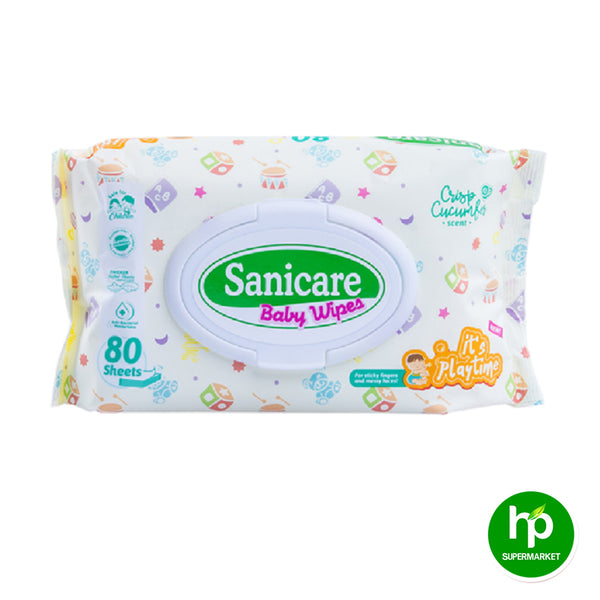 Sanicare Playtime Wipes 80's