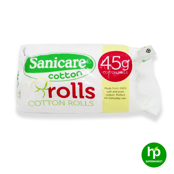Sanicare Cotton Rolls 45g