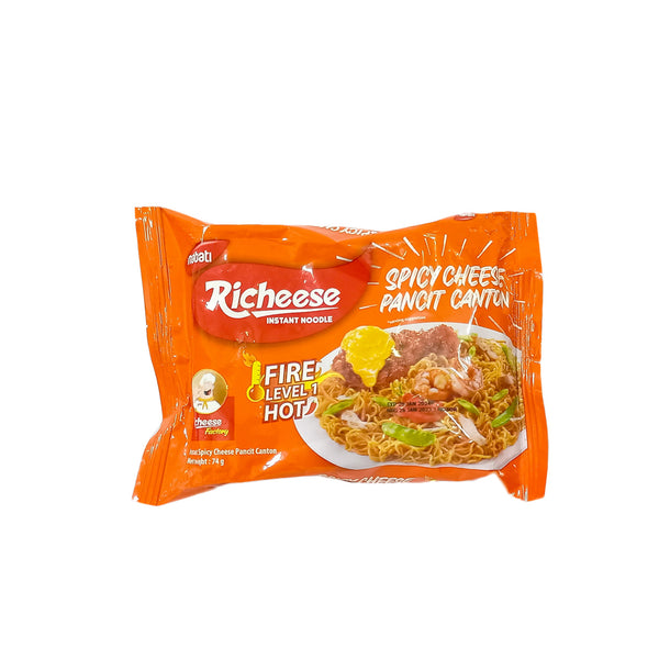 Richeese Spicy Cheese Pancit Canton 74g