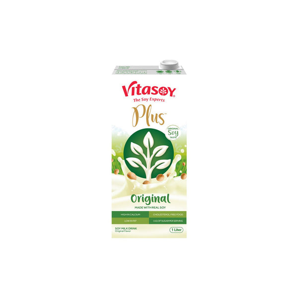 Vitasoy Plus Original Soy Milk Drink 1L