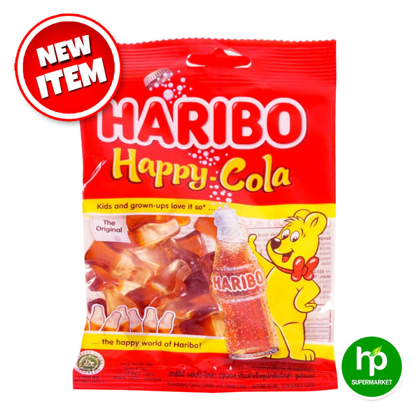 Haribo Gummy Candy Happy Cola 25g