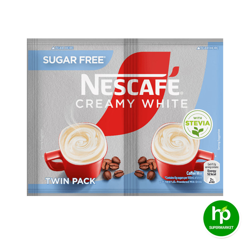 Nescafe Creamy White Sugar Free Twin Pack 23g