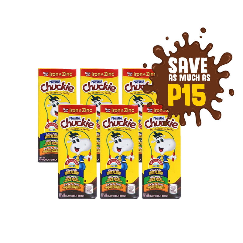 Buy 6 Nestle Chuckie 250mL SAVE 15