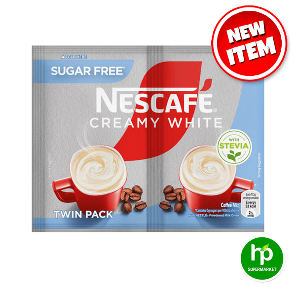 Nescafe Creamy White Sugar Free Twin Pack 23g