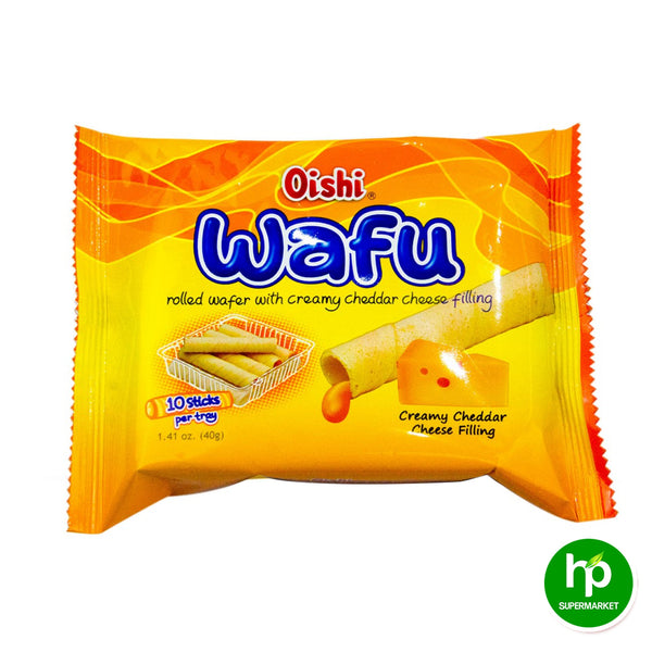 Oishi Wafu Creamy Cheddar Chesse Filling  40g