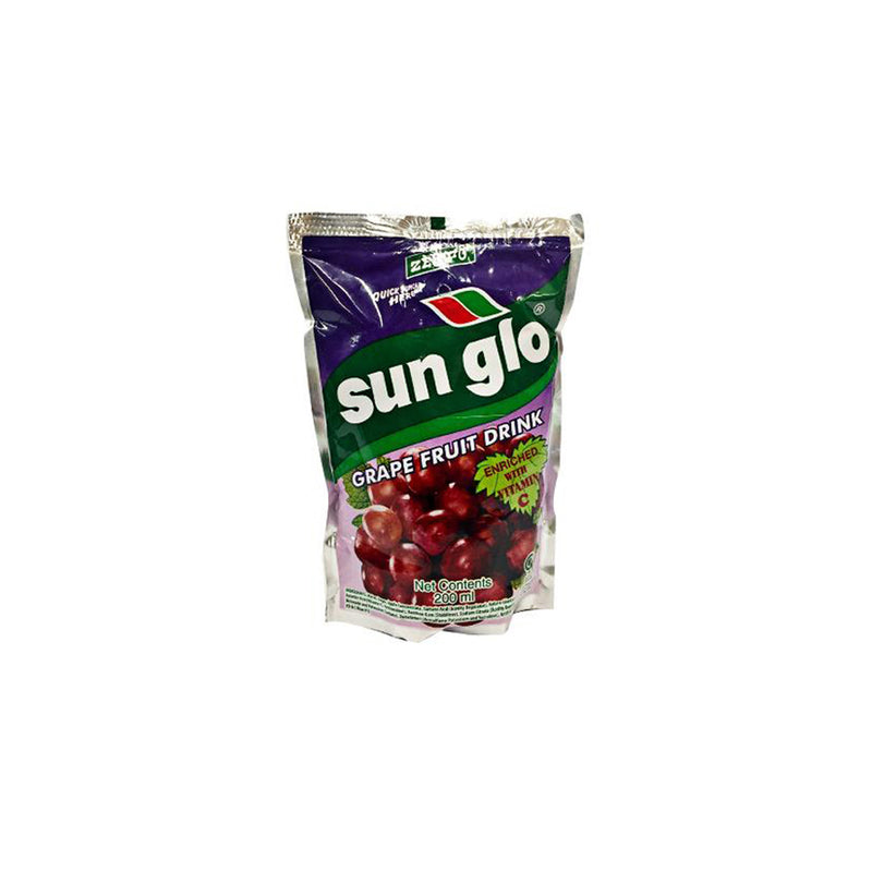 Sun Glo Grape Fruit Drink 200ml