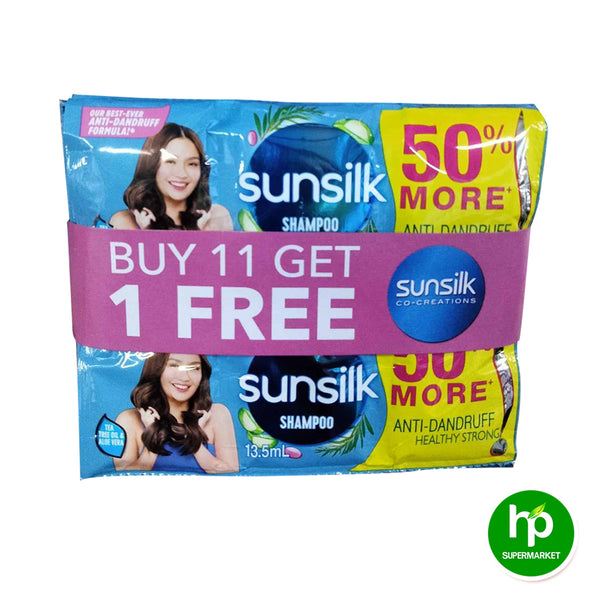 Buy 11 Sunsilk Anti-Dandruff Healthy Strong 13.5ml get 1 Free