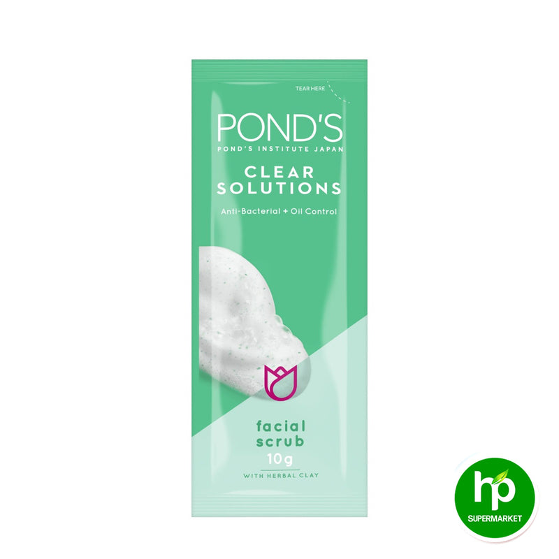 Pond's Clear Solutions Facial Scrub 10g