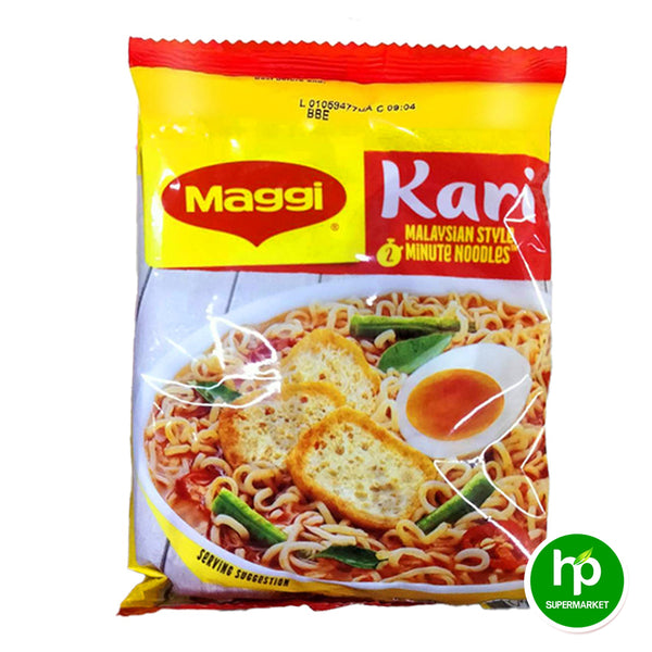 Maggi Kari Malaysian Style 2 Minute Noodles 79g