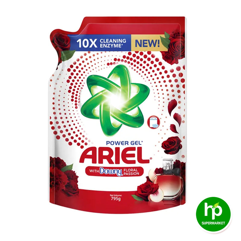 Ariel Powder Gel with Downy Floral Passion 795kg