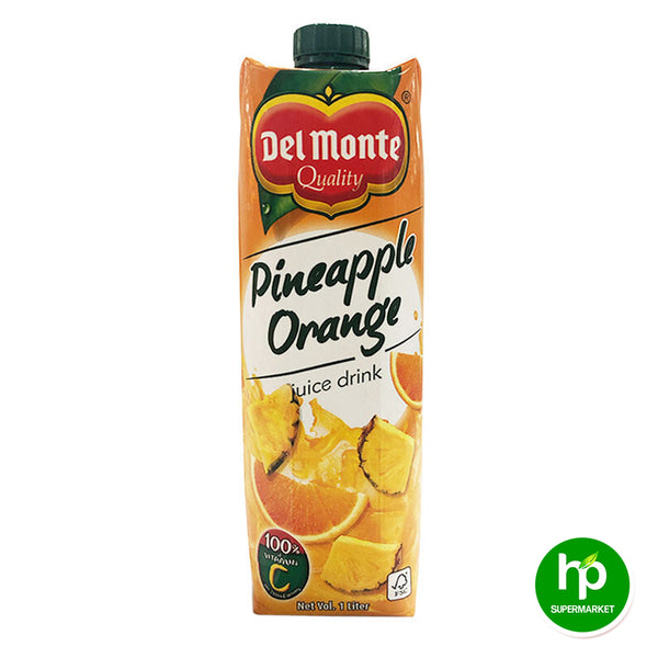 Del Monte Pineapple Orange Juice Drink Tetra 1L