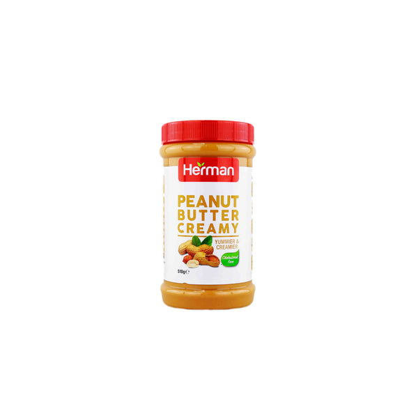 Herman  Peanut Butter Creamy Cholesterol Free 510g