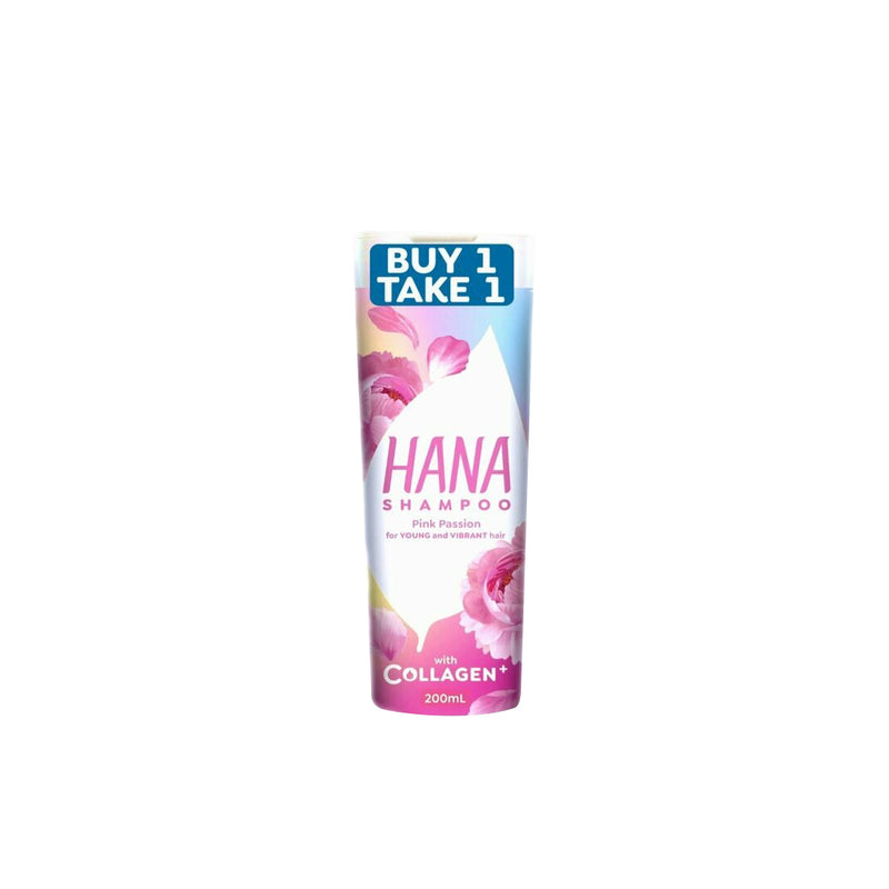 Hana Buy 1 Take 1 Hana Shampoo Pink Passion with Collagen+ 380ml