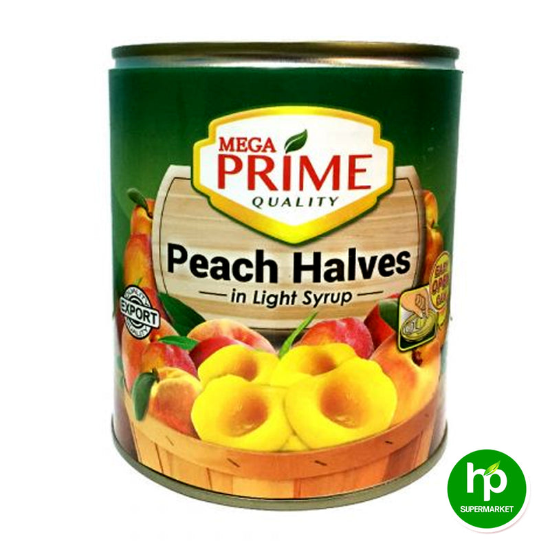 Mega Prime Peach Halves 850g