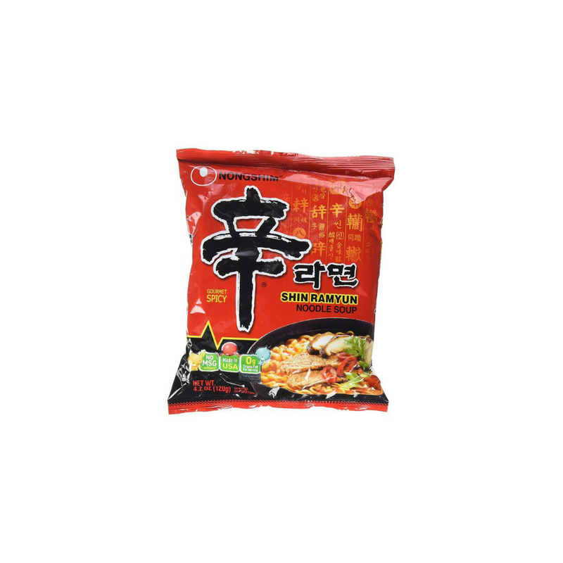 Shin Ramyun Noodle Soup Spicy 120g