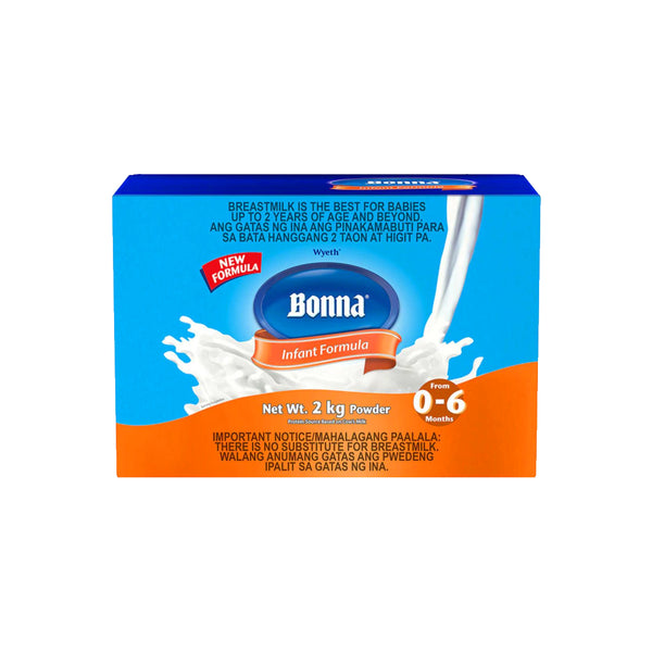 Bonna Infant Formula 0-6 Months Powder 2KG