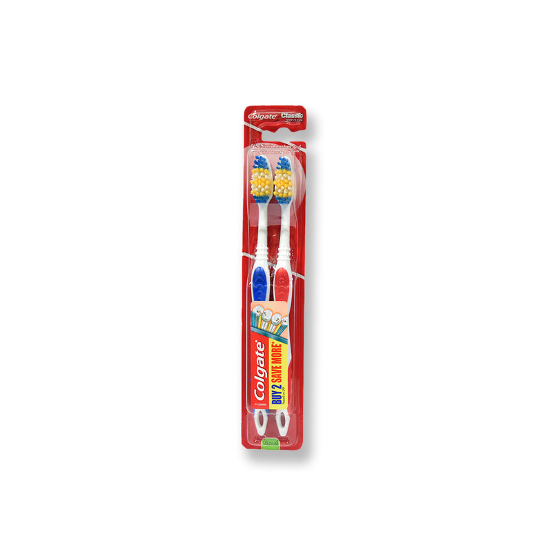 Colgate Classic Deep Clean Toothbrush 2 Pack