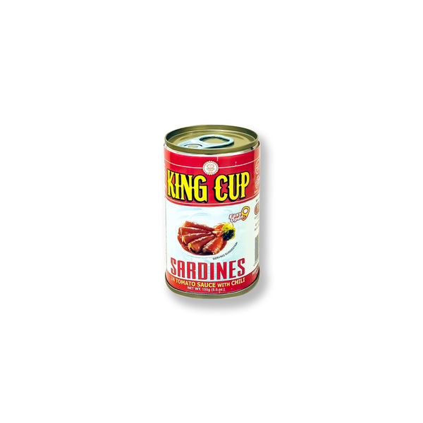 King Cup Sardines In Tomato Sauce Chili EOC 155g