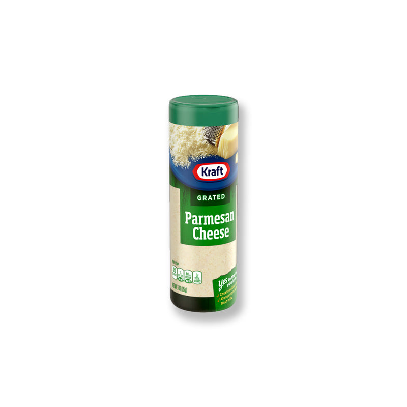 Kraft Grated Cheese, Parmesan Cheese Bottle 3Oz (85g)