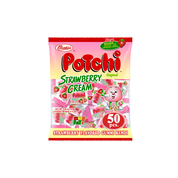 Potchi Strawberry Cream Candy 50's 135G