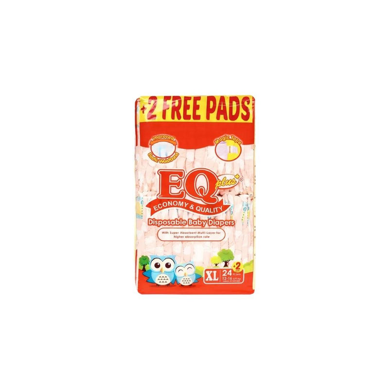 EQ Diapers Big Pack XL 24's