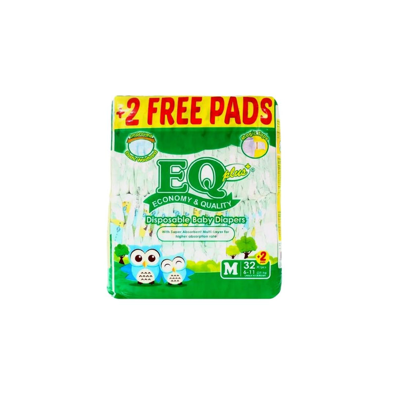 EQ Diapers Big Pack Medium 32's