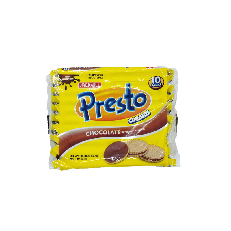 Presto Creams Chocolate 25g