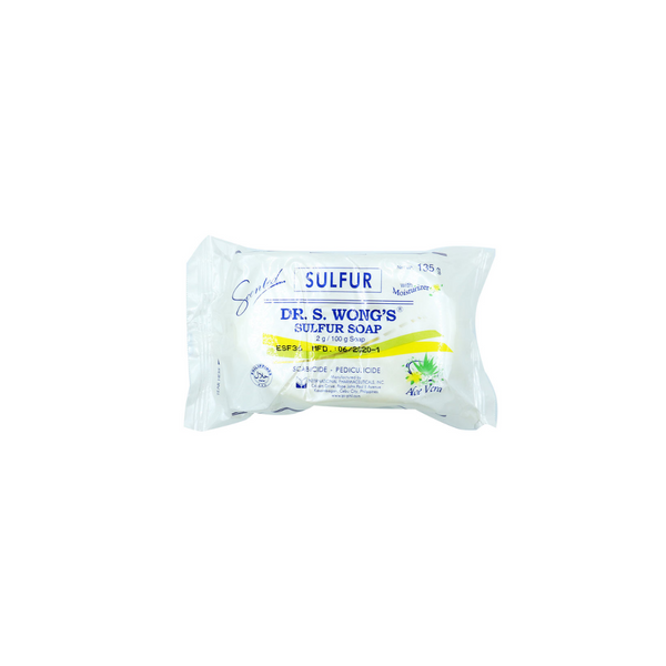 Dr. Wong's Sulfur Soap With Moisturizer 135g