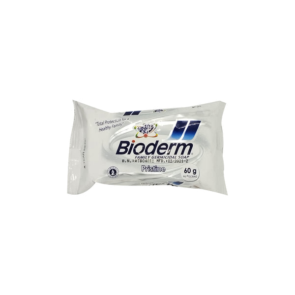 Bioderm Germicidal Soap White Pristine 60g