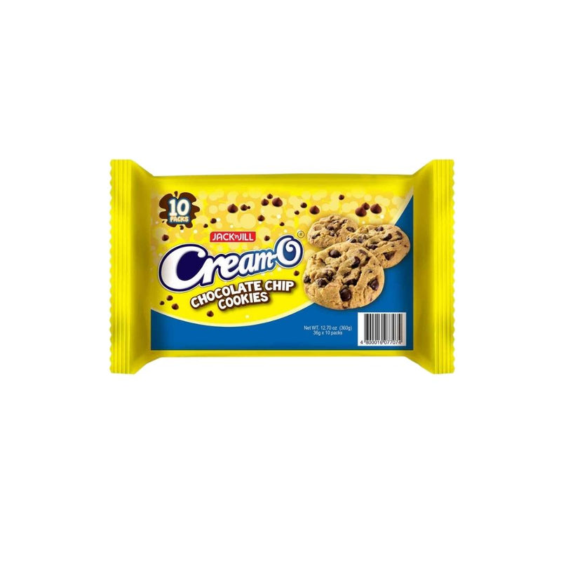 Cream-O Chocolate Chips 36G x 10's