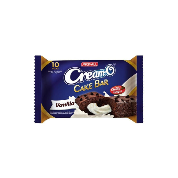 Cream-O Cake Bar Vanilla 400g 10's