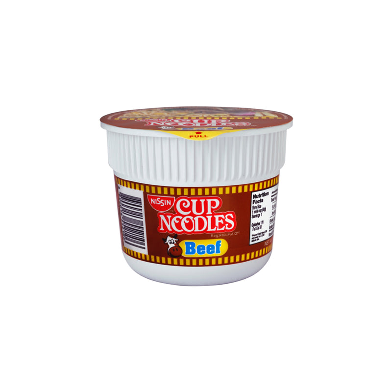 Nissin Cup Noodles Mini Beef 40g