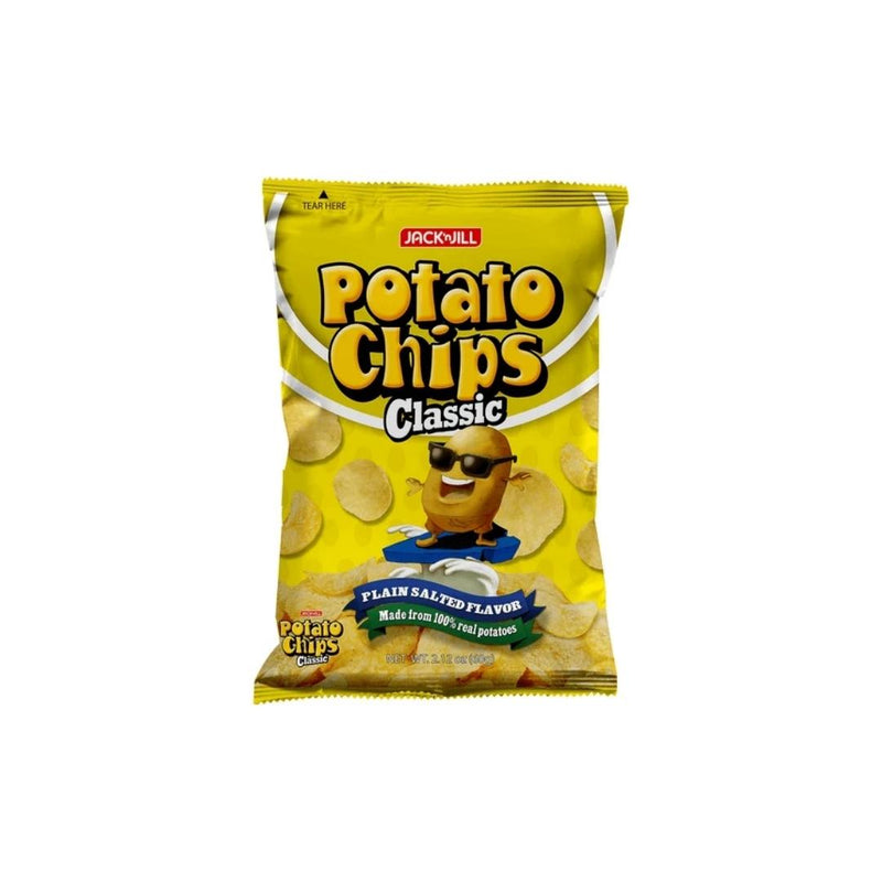 Potato Chips Plain Salted 60g