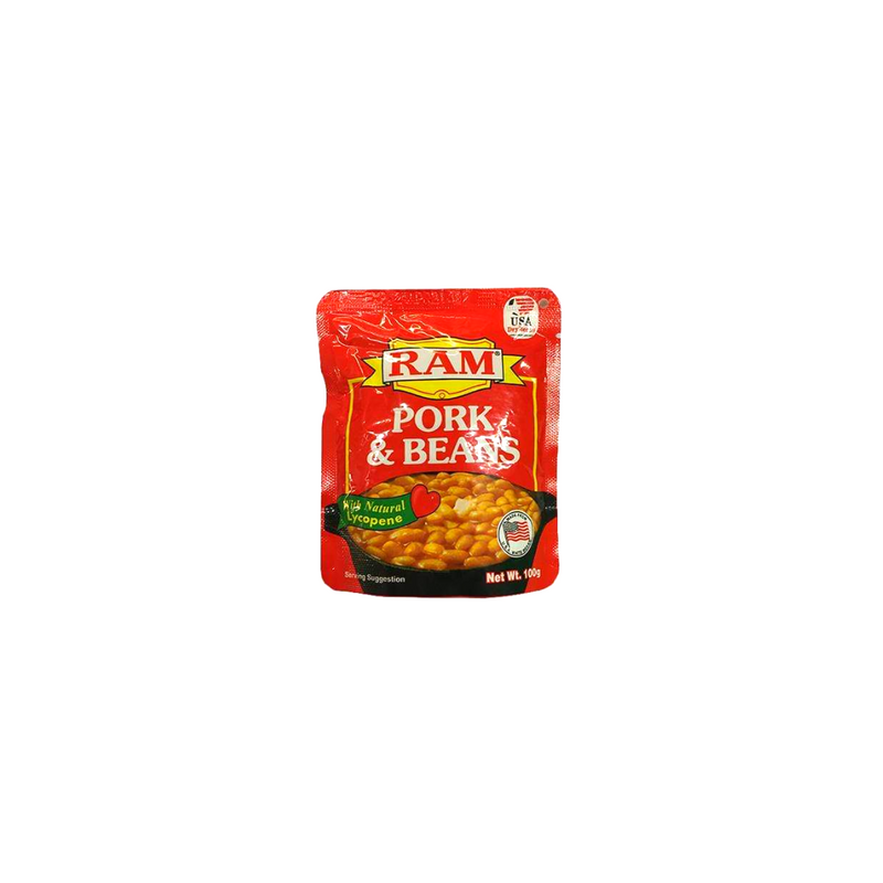 RAM Pork & Beans 100g