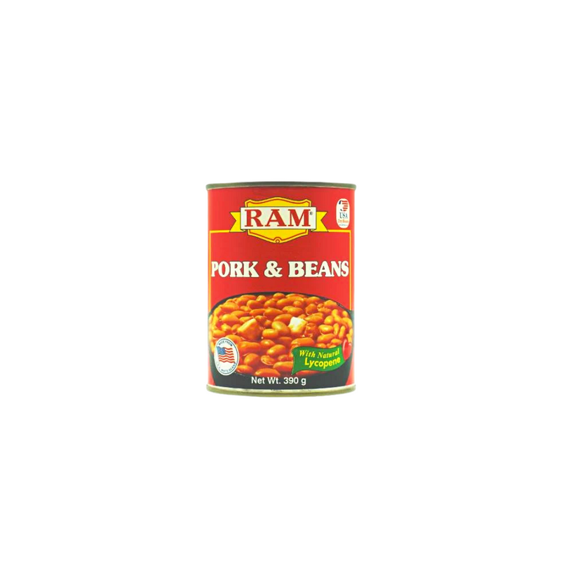 RAM Pork & Beans 390g