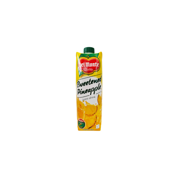 Del Monte Sweetened Pineapple Juice Tetra 1L