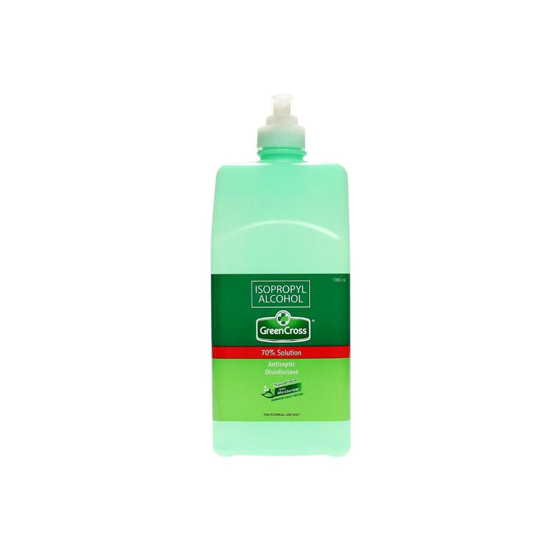 Green Cross Isoprpyl Alcohol With Moist 70% Pump 500ml