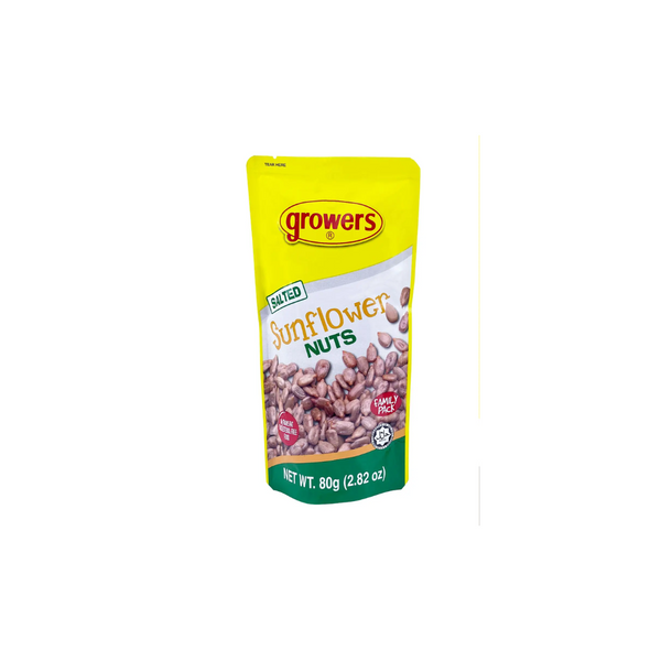 Growers Sunflower Nuts 80g x 24
