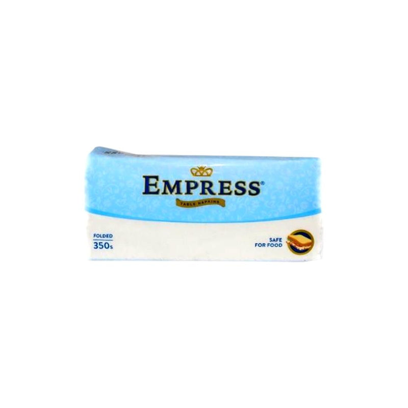 Empress Table Napkin 350's Folded