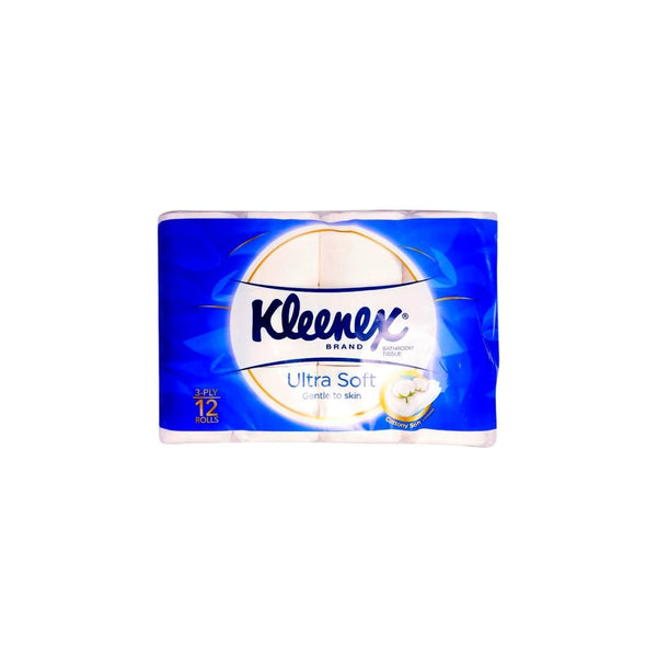 Kleenex Ultra Soft Bathroom Tissue 12 Rolls