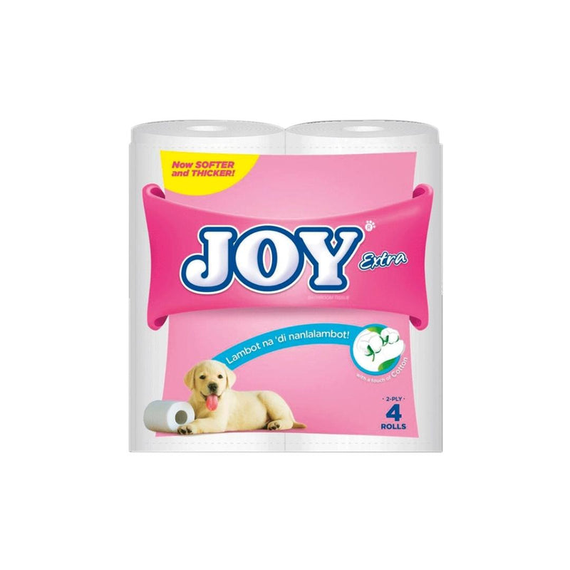 Joy Extra Bathroom Tissue 2Ply 4 Rolls