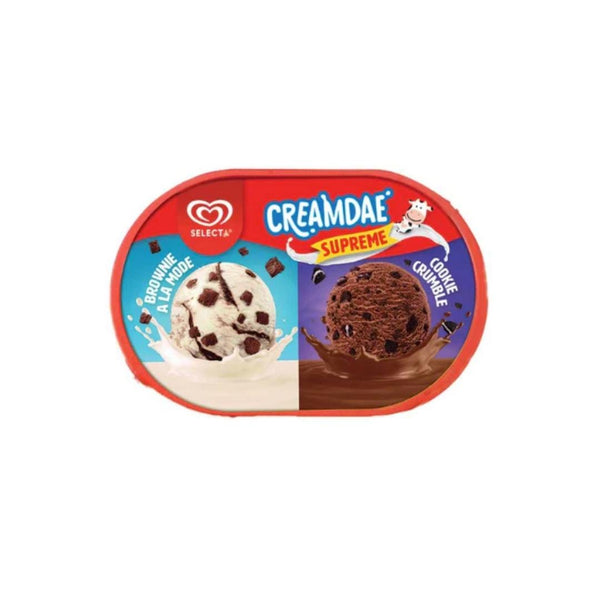 Selecta 2 in 1 Brownie Cookie Crumble 750ml