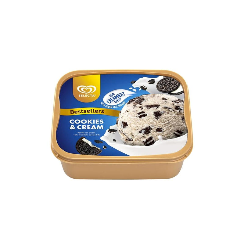 Selecta Cookies & Cream 1.3L