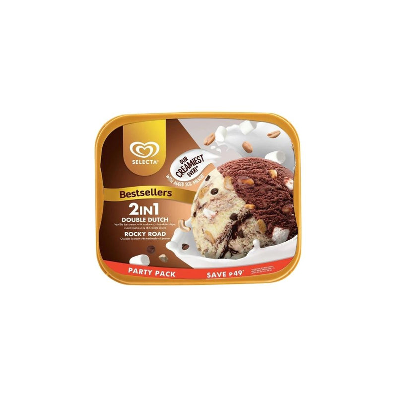 2 in 1 Supreme Double Dutch Rocky Road 2L